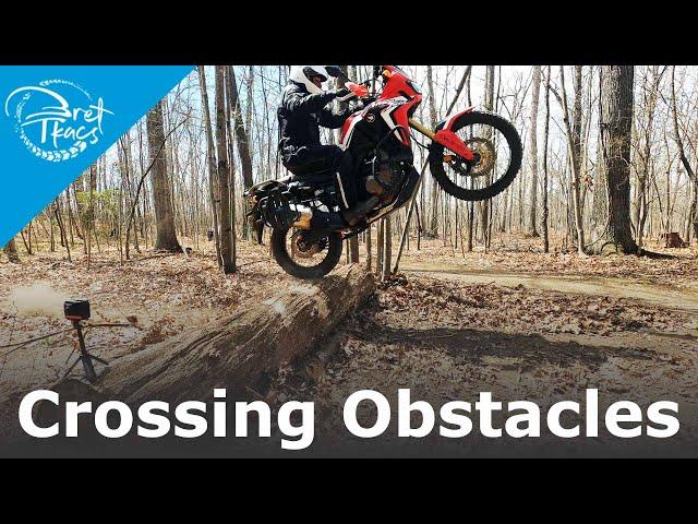 How to ride over obstacles ADV style