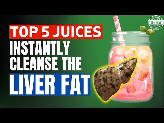 5 JUICES TO CLEANSE THE LIVER INSTANTLY | 5 JUICE RECIPES | PREPARATION METHODS