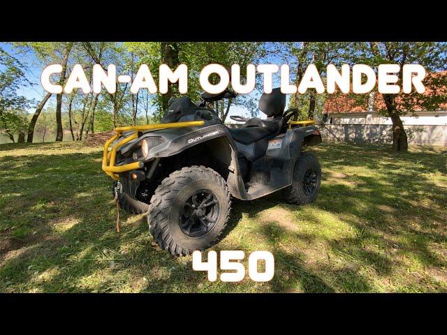 CAN AM OUTLANDER 450 2021 | REVIEW & SOUND TEST