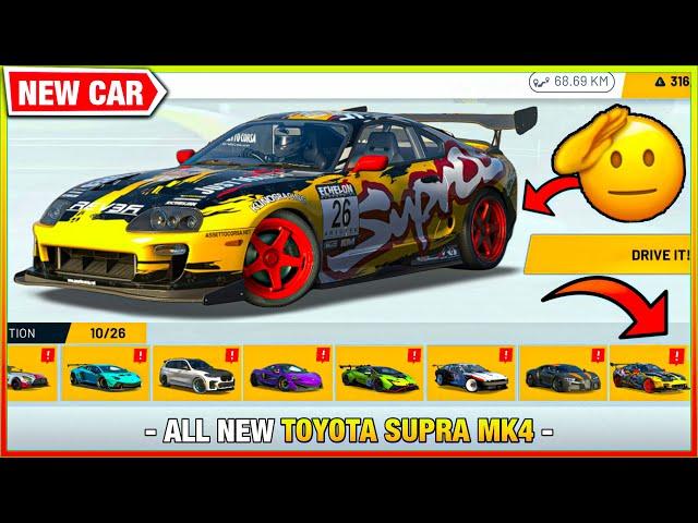  All New Toyota Supra Mk4  - Extreme Car Driving Simulator 2022 - Car Game