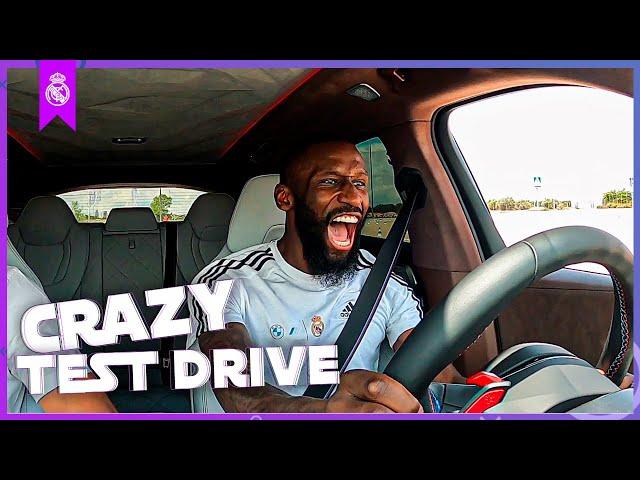 Real Madrid stars take on the ULTIMATE BMW XM test drive challenge!