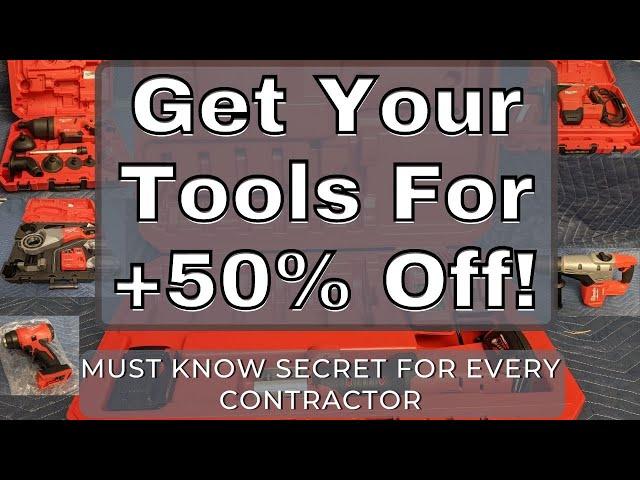 How to get Tools for CHEAP