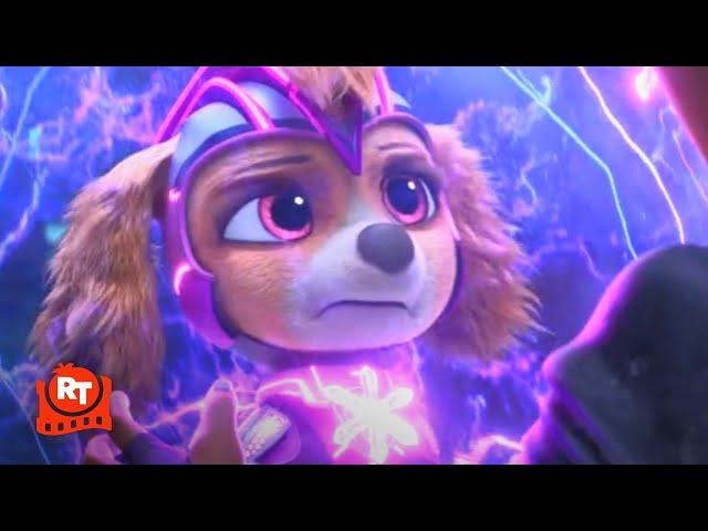 PAW Patrol: The Mighty Movie (2023) - Skye vs. Victoria Vance Scene | Movieclips