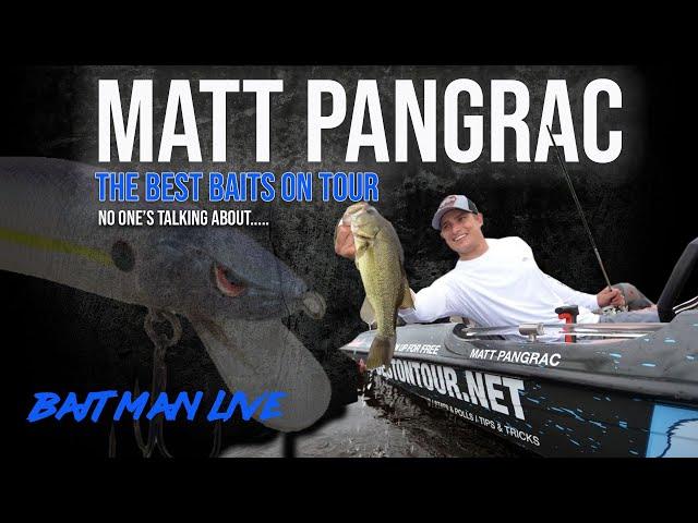 Baitman Live : Matt Pangrac , Pros aren't talking about these baits ENOUGH! (not what you think)