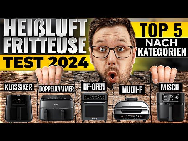 Heißluftfritteuse Test 2024 ► TOP 5 nach Kategorien  inkl. Ratgeber & Vergleich | Wunschgetreu