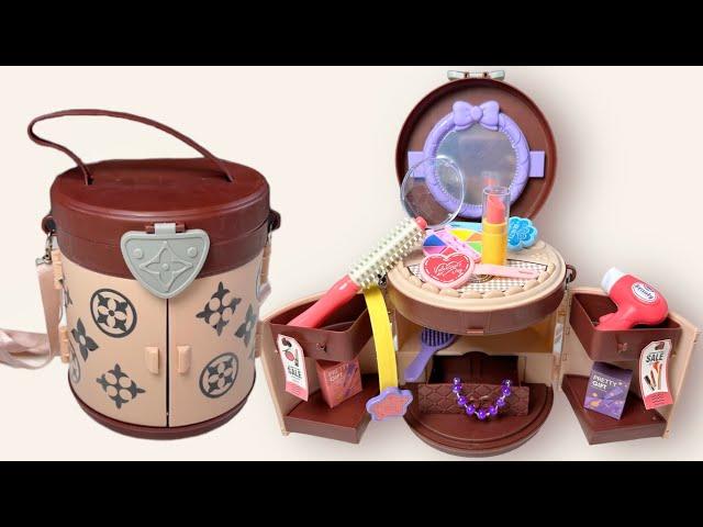 14 Minutes Satisfying with Unboxing Cute Doll Beauty Salon Playset ASMR Toys