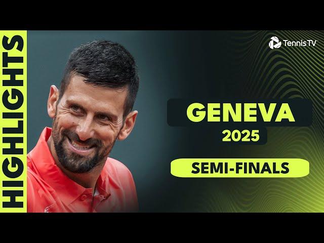 Norrie vs Djokovic, Hurkacz vs Ofner | Geneva 2025 Semi-Finals Highlights