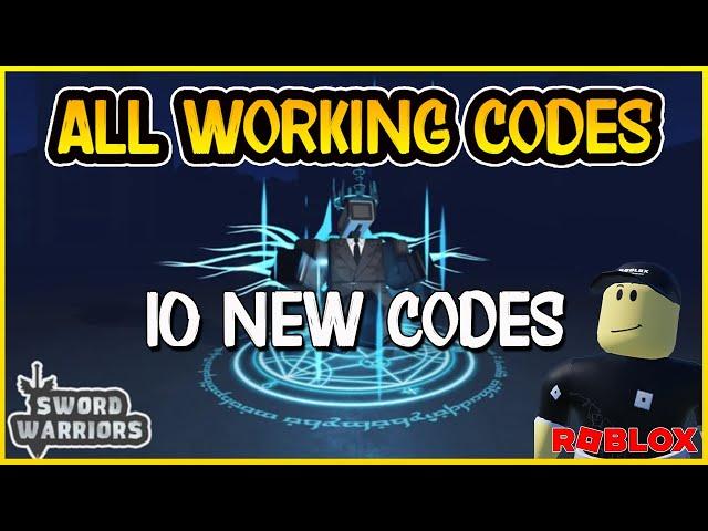 10 NEW CODES  ALL WORKING CODES for ️SWORD WARRIORS️  Roblox 2024 ️ Codes for Roblox TV