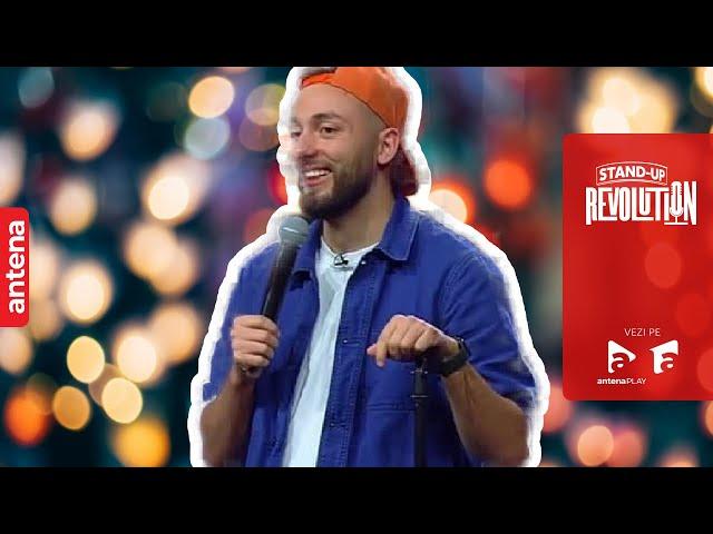 Evoluția lui Mădălin Cîrje, CÂȘTIGĂTORUL Sezonului 2, pe scena Stand-up Revolution!