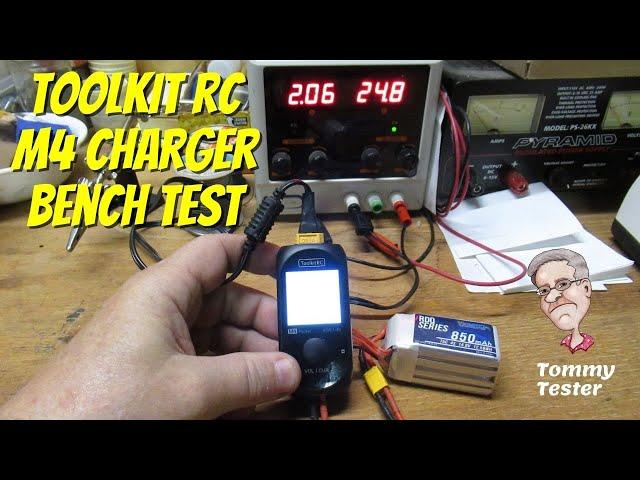 ToolkitRC M4 LIPO Battery Charger Bench Test | FPV | Electronics