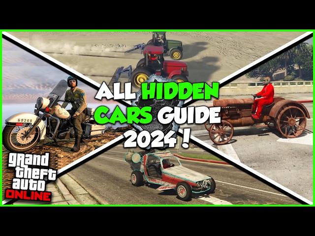 How To Get the MOST RARE Cars in GTA Online - All 33 Secret Vehicle Locations (2024) | GTA Online