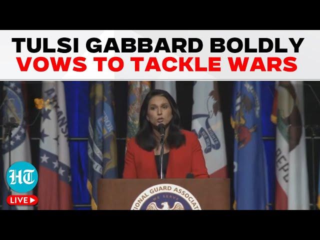 Tulsi Gabbard Speech LIVE | Donald Trump's DNI Pick Gabbard Vows To Tackle Wars And Internal Threats