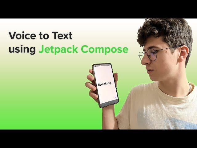 Voice to Text feature using Jetpack Compose - Android