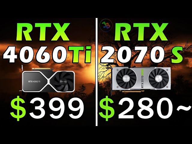 RTX 4060 Ti vs RTX 2070 Super | REAL Test in 10 Games | 1440p | Rasterization, RT, DLSS 2, DLSS 3 FG