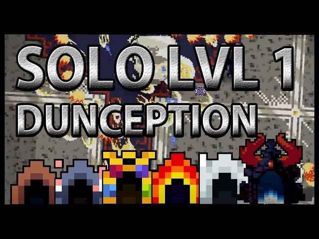 Dunception FINALE! (All Dungeons From Lvl 1)