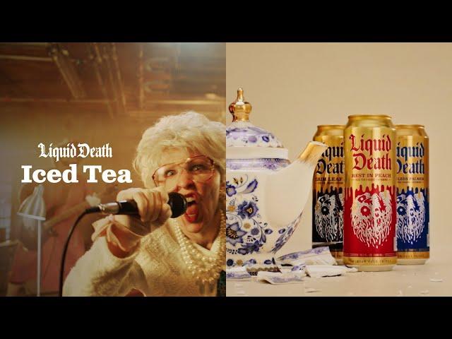 Liquid Death Iced Tea - Your Grandma’s Energy Drink