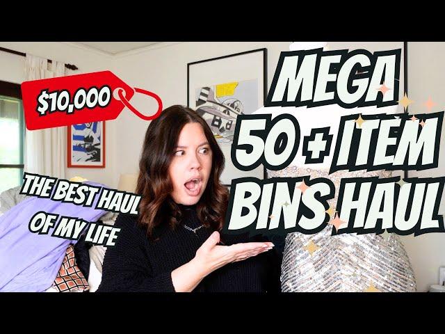 I found $10,000 at the Goodwill Bins!  My biggest and best haul ever for resale on Poshmark and eBay