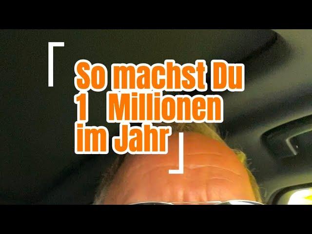 Wie ich in einem Jahr eine Million Euro verdient habe – Disziplin, Mut & Fokus! 