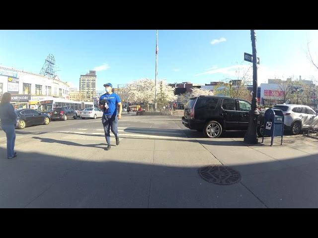 Covid 19 Fordham Shopping District Bronx NYC