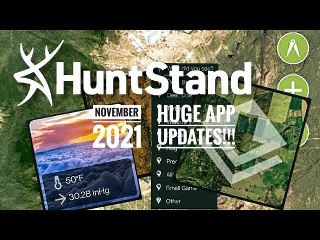 HuntStand App Huge Updates- November 2021