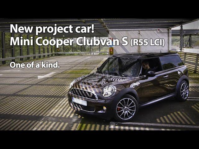 Mini Cooper Clubvan S, intro to a zesty project