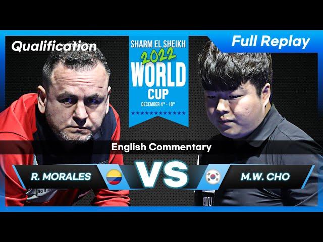 Qualification - Robinson MORALES vs Myung Woo CHO (Sharm El Shikh World Cup 2022)