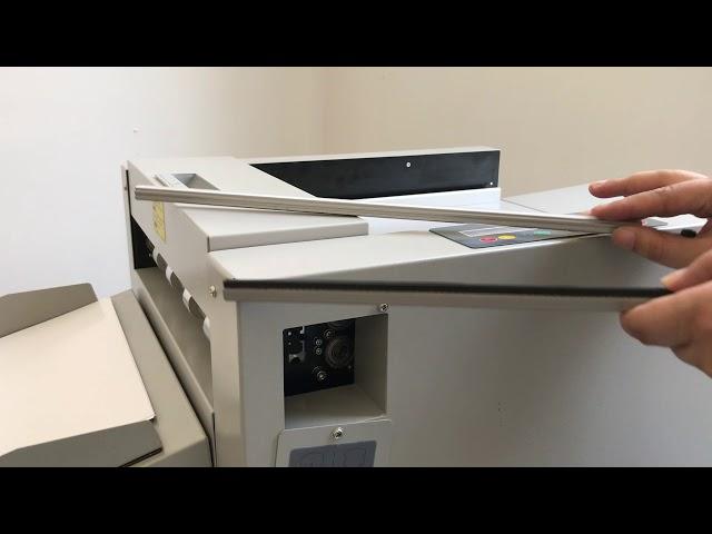 Sysform CP340M Paper Creaser Operation