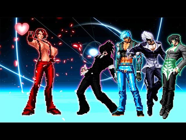 [KOF Mugen] Vanessa-Blood VS Iori Yagami Team