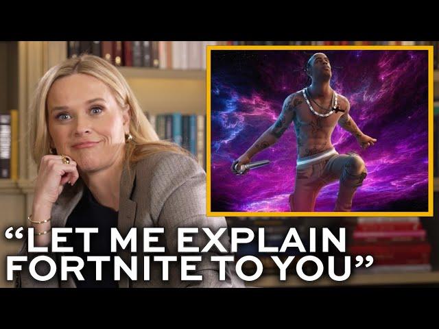 Reese Witherspoon is a FORTNITE expert