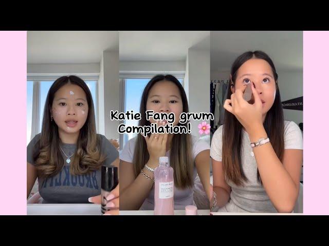 Katie Fang grwm compilation 