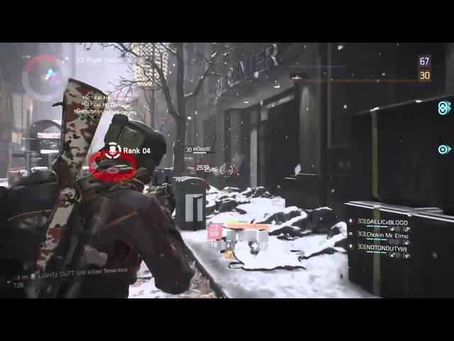 TOM CLANCY'S THE DIVISION Dark Zone Survive The Manhunt Gameplay