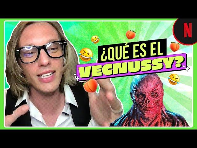 Jamie Campbell Bower reacciona a videos de fans de Vecna | Stranger Things