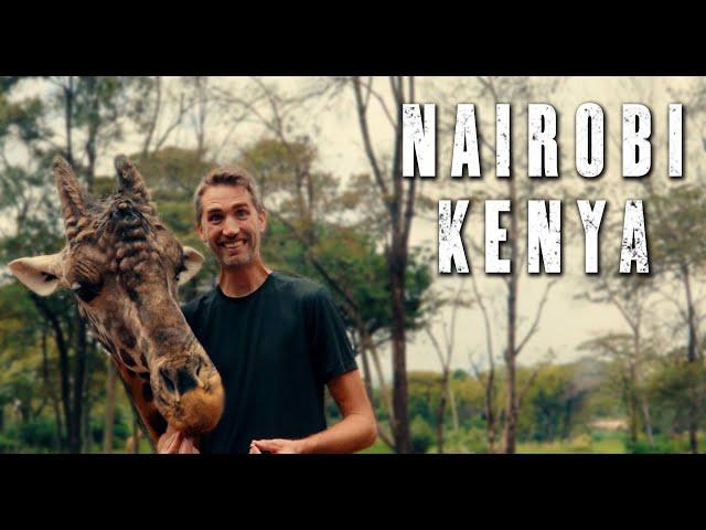 Exploring Nairobi with Evans and Chelsey!