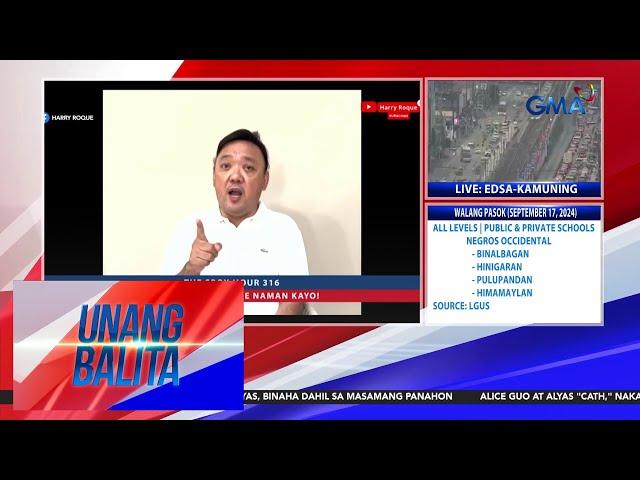 Roque, binigyan ng hanggang Huwebes ng quadcomm na dumalo sa pagdinig; ituturing... | Unang Balita