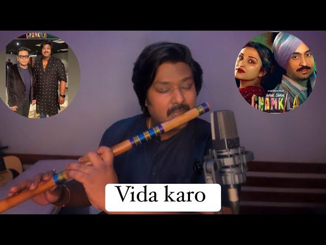 Vida karo | Flute Instrumental Cover by Paras Nath #chamkila #parasnathflute