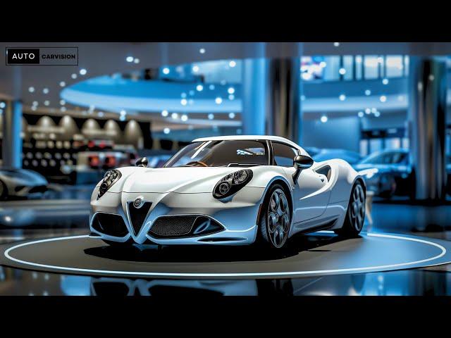 All New 2025 Alfa Romeo 4C Unveiled: The Iconic Sports Car Returns!