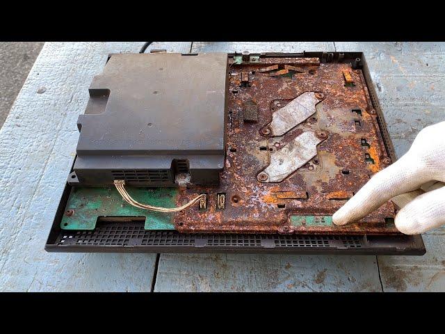 Sｏny ｐs３ Fat Console Restoration | Restoring Old playstation 3 Game