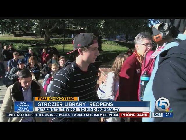 Strozier library reopens