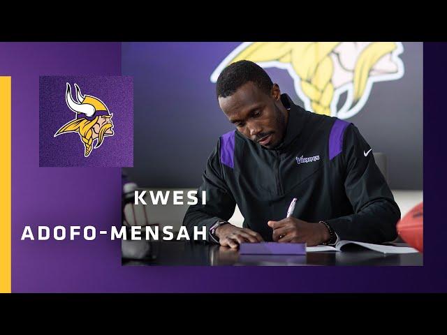 Minnesota Vikings GM Kwesi Adofo-Mensah Signs Contract