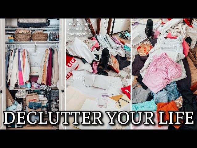 MASTER BEDROOM CLEAN, DECLUTTER & ORGANIZE 2024 | HOW TO DECLUTTER | DECLUTTERING & ORGANIZING