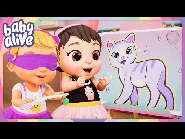 The Babies Birthday Party Fun And Games   BRAND NEW Baby Alive Season 4 |