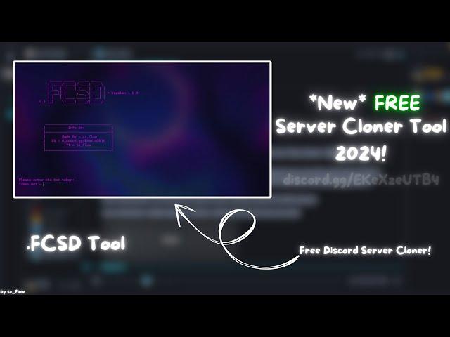 *NEW* FREE Server Cloner Tool (.FCSD) | Discord 2024