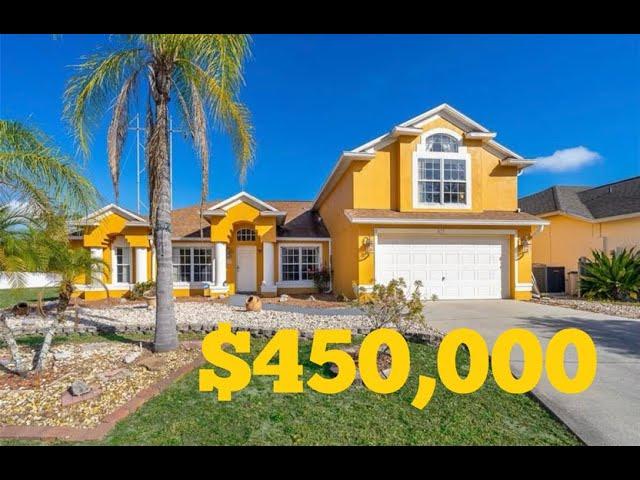 A tour of a $450,000 home in Davenport Florida.