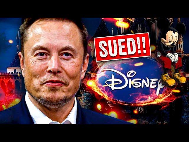 MUSK SUES WOKE DISNEY!!!