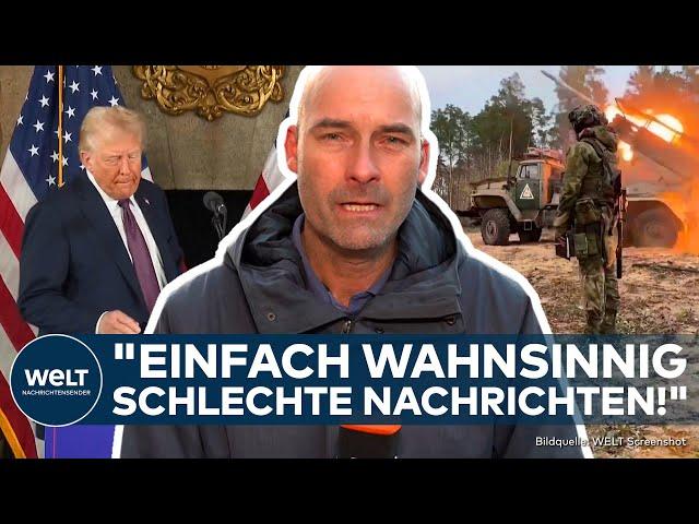 PUTIN'S WAR: Trump wants a Russian deal! “How is that supposed to work?” Ukraine under pressure!