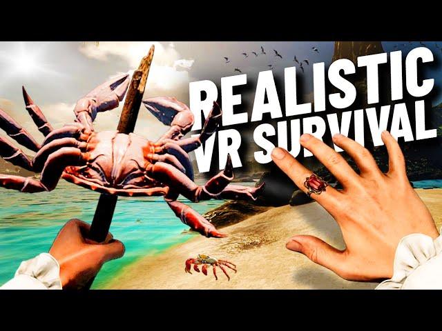 Is This The Most REALISTIC VR SURVIVAL Game? // Quest 3 PC VR Gameplay