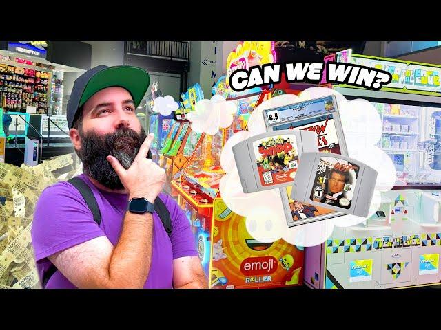 Can We Win Graded Comics and Video Games at the Arcade?!