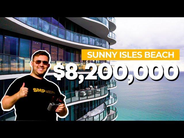 Inside A Luxury $8,200,000 Oceanfront Condo In Sunny Isles Beach!