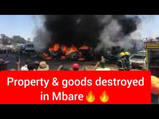 WATCH I Property & goods worthy thousands of dollars destroyed by  at Mbare Musika