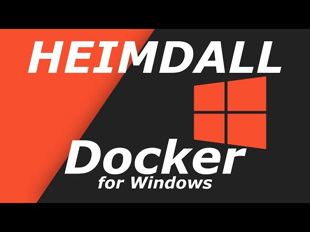 Portal im Heimnetz mit Heimdall, Docker und Portainer - Windows HowTo